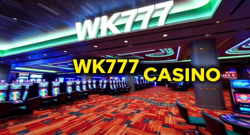 WK777 casino online gaming interface