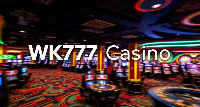 Live dealer streaming tables on WK777 casino